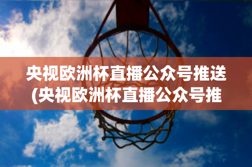 央视欧洲杯直播公众号推送(央视欧洲杯直播公众号推送视频)