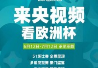 欧洲杯直播哪个电视台:欧洲杯直播哪个电视台可以看